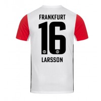 Koszulka piłkarska Eintracht Frankfurt Hugo Larsson #16 Strój Domowy 2024-25 tanio Krótki Rękaw